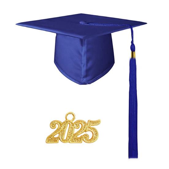 Mezuniyet Kepi Unutulmaz Göz Alıcı Kumaş Pratik Renkli Mezuniyet Şapkası Öğrenci için