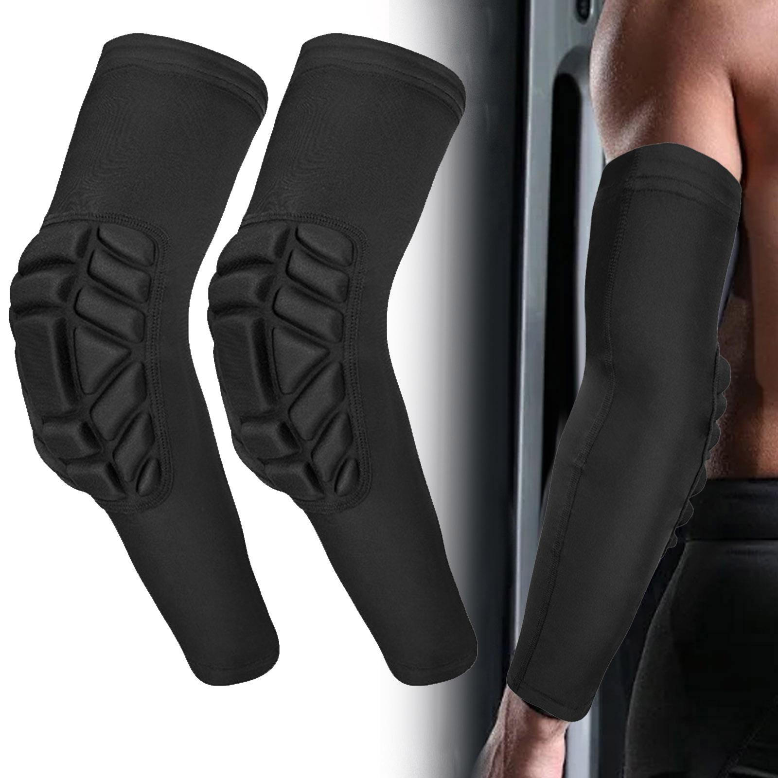 

Эластичный защитный рукав для локтя, защита от ударов, экипировка для бейсбола, велоспорта, футбола, катания на коньках M