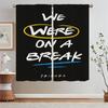 Friends Tulle in Kitchen Curtains for Living Room Cover Curtain Tiebacks Black Out Curtains Blackout Blinds Bedroom Decoration