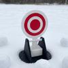 Multipurpose Automatic Reset Targets Rebounding Design For Family Team Training Paintball Snow Ball Plastic Materials