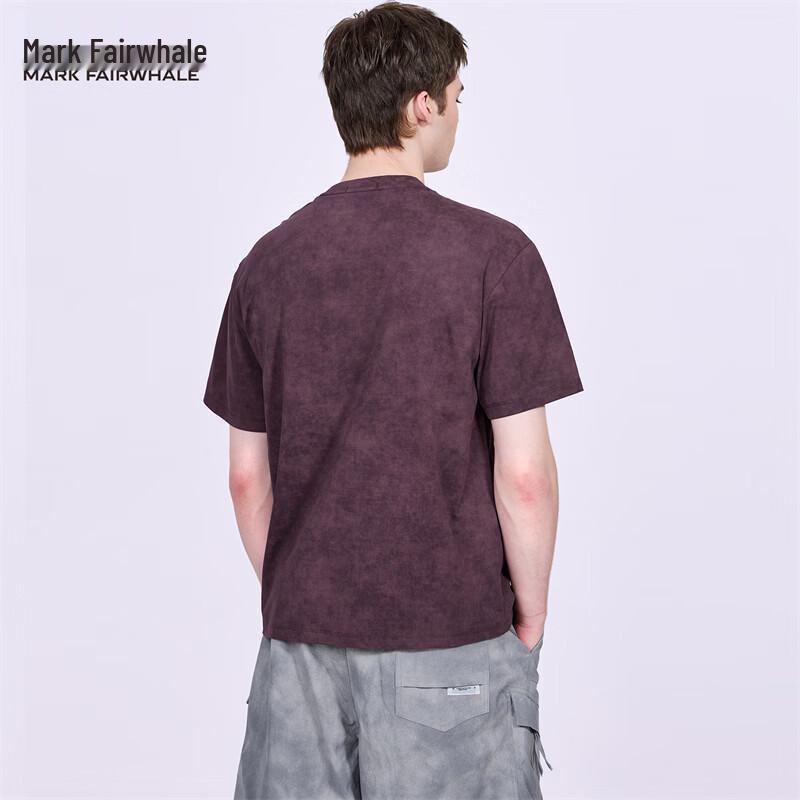 Mark Fairwhale Men's Dark Pattern Vintage Short Sleeve T-shirt