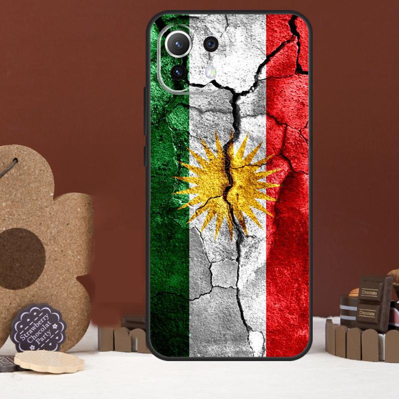 Kurdistan Flag Case For Xiaomi 15T 14T 13T 14 15 Ultra 17 Pro Max POCO F8 Ultra F5 F6 F7 X5 X6 X7 Pro Cover