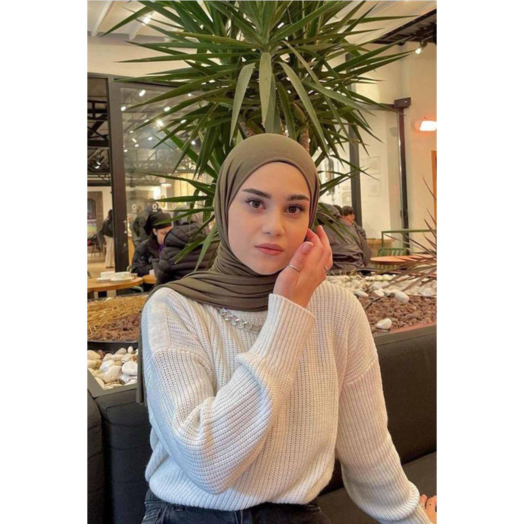 

Премиум Джерси Hijab Oregano Green STD зелёный