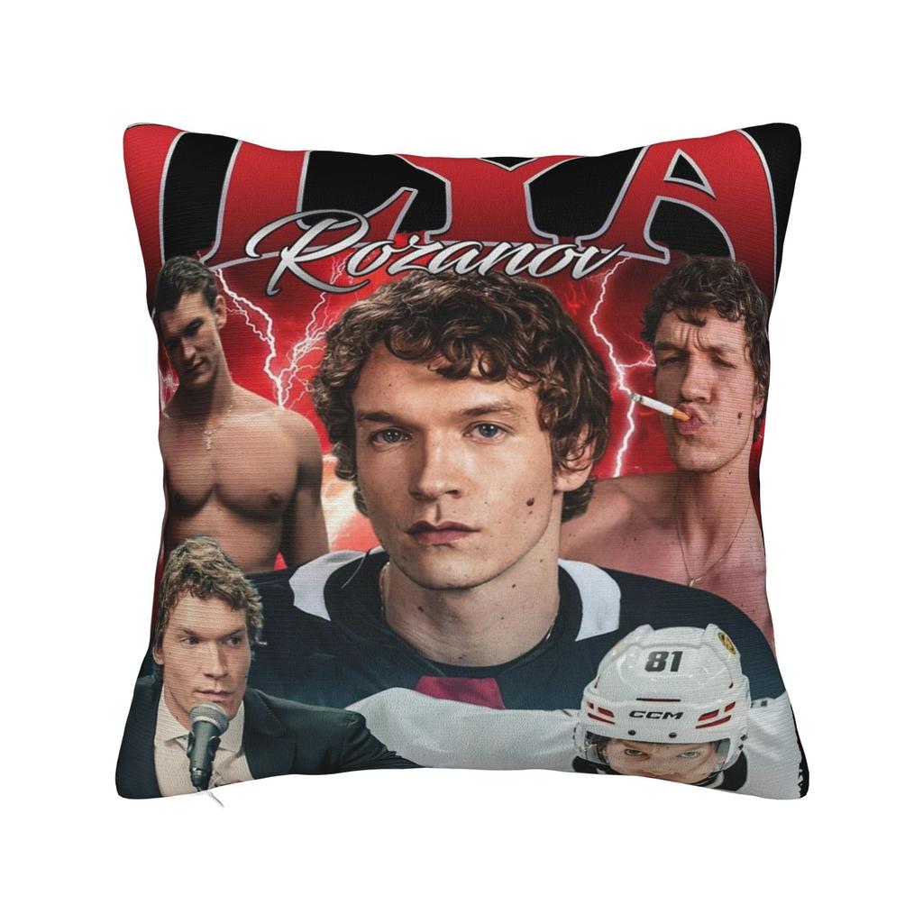 Ilya Rozanov Vintage Poster Pillowcases Fashion Pillow Case For Living Room Sofa Comfy Pillow Cover