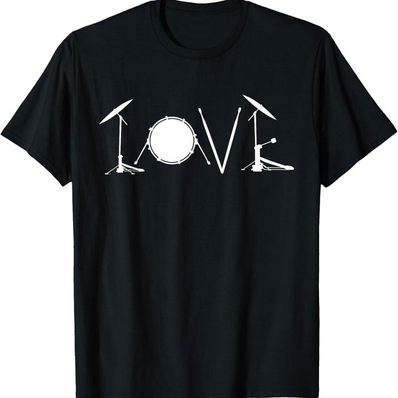 Drummers Drumming Gift Drum Love Drums Drummer T Shirt S