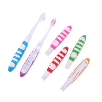 Higiena jamy ustnej Przenośna Jednorazowa Składana Podróż Biwakowanie Szczoteczka do zębów Szczoteczka do zębów na wędrówki Narzędzia do czyszczenia zębów Składana szczoteczka do zębów