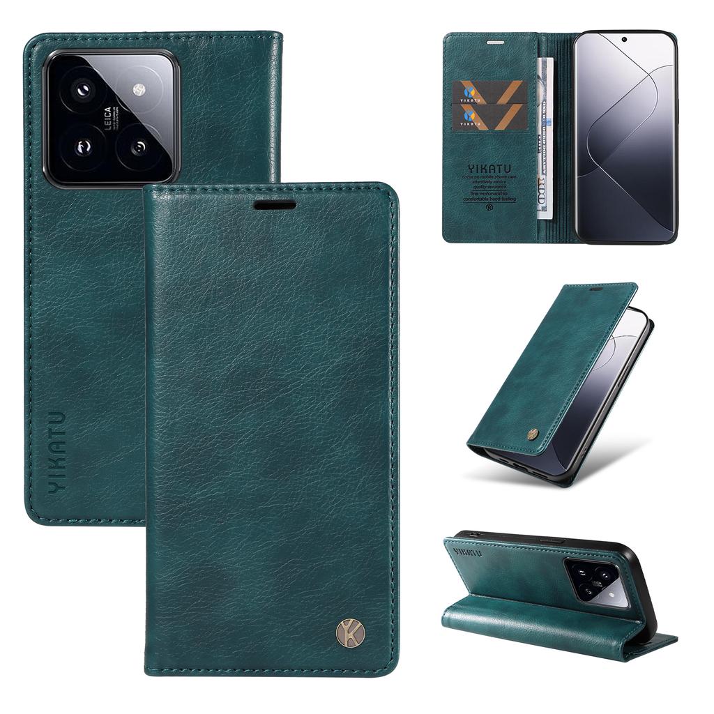 Lichee Pattern PU Leather Card Slots Wallet Phone Case for Xiaomi Redmi 10,9A,9C,Note 13,Poco X6,Redmi Note 12T Pro,13T,13C,C65,Redmi 13...