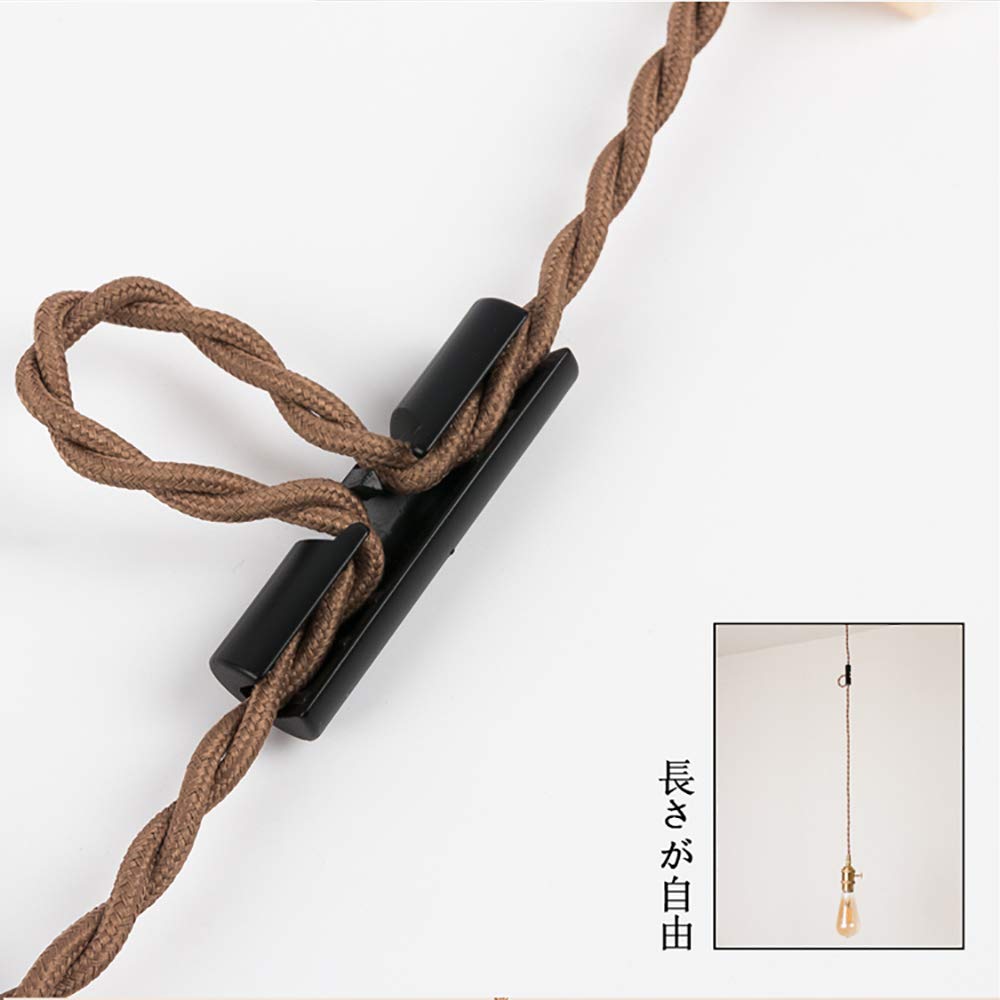 Kyodo Lighting Single Pendant Light, E26 Bulb Socket with Switch (GT-GD-C1), Hanging Light, LED Bulb Compatible, Socket Lighting, Electric Socket,