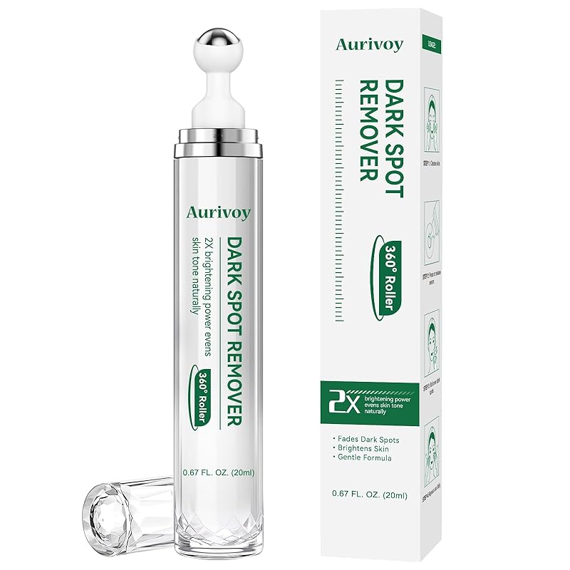 Dark Spot Remover for Face and Body - Dark Spot Corrector for Sun Spots Age Spots Freckles Melasma Brown Spot - Dark Spot Correcting Glow Serum with 0.67 Fl Oz (Pack of 1)