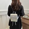 Simple And Casual Korean Style Ballet Bow 2024 New Trend Fashion Shoulder Backpack For Women