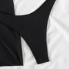 Women's Three Piece Bikini Set with Top Skirt Cover Up and Decorated Bottoms for Beachwear