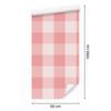 Minimalist Pastel Checkered Wallpaper for Living Room and Bedroom 50x1000
