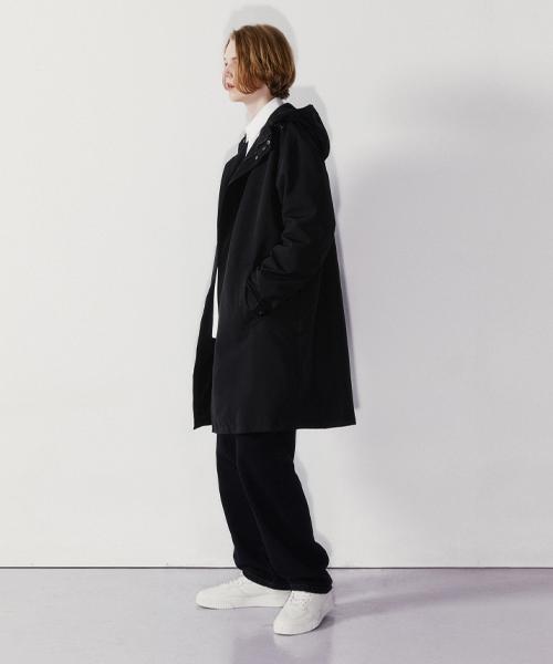Vtwo 533 Hood Long Parka_Black