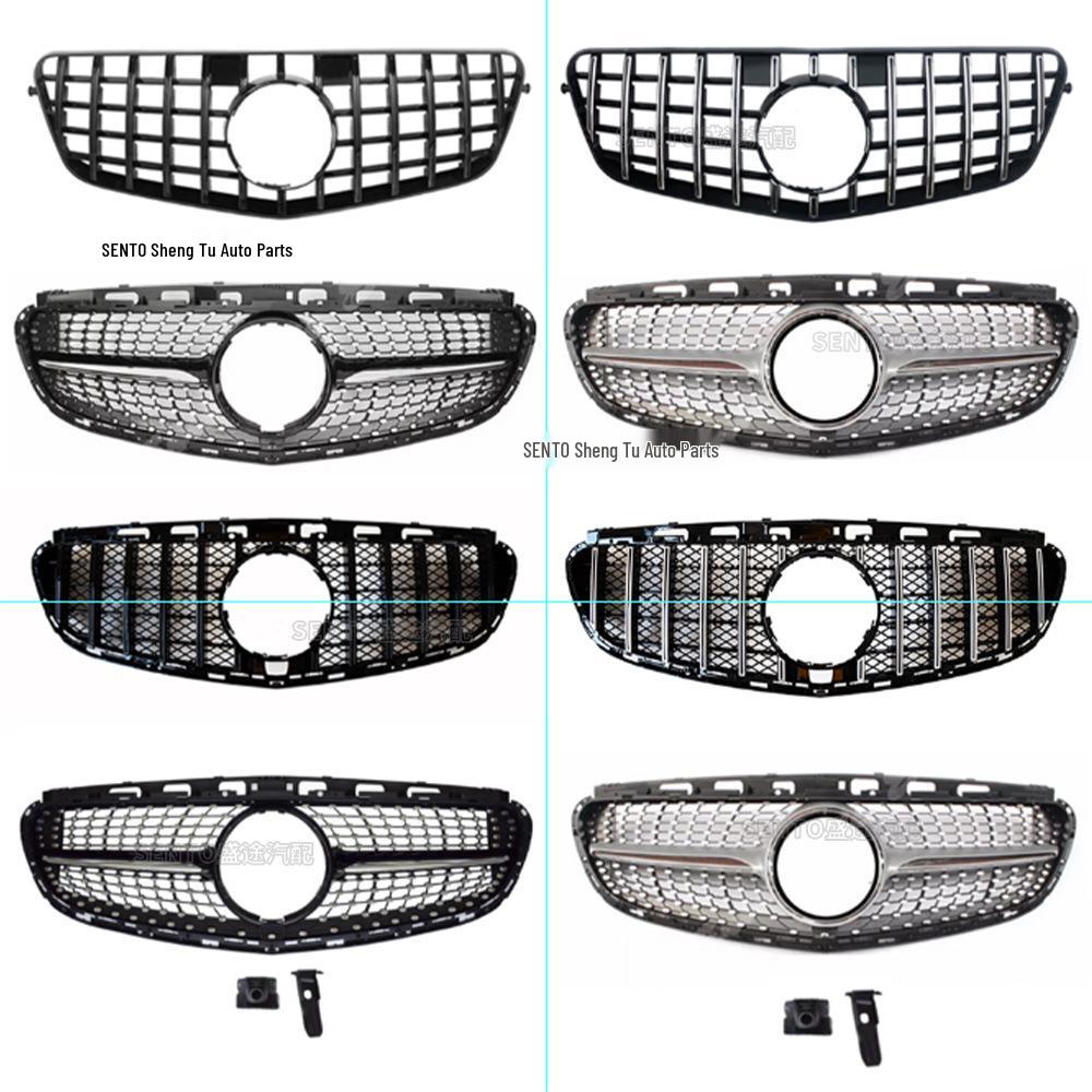 2009-2015 Mercedes E-Class W212 GT Vertical Bar Front Grille