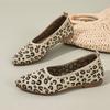 Women's New Leopard Print Leisure Breathable Shoes Comfortable and Not Tired Feet a Stirrup Fashion Casual Shoes