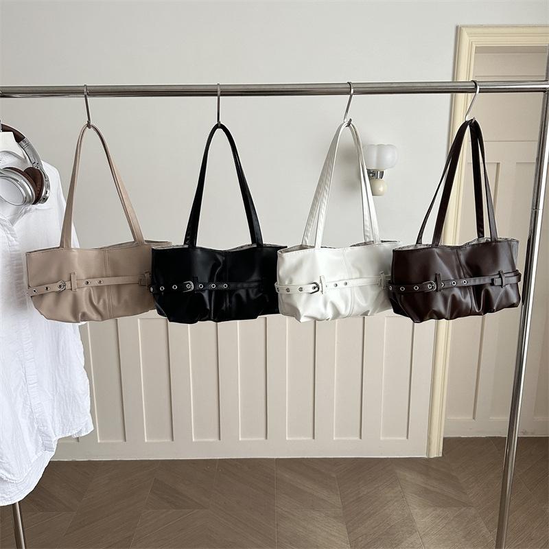 Underarm Large-capacity Commuter Tote Bag with Motorized Ventilation and Single-shoulder Strap Bag