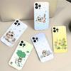 Cartoon Siamese Cat Couple TPU Silicone Case for IPhone 11 12 13 14 15 16 17 Pro Max Shockproof Clear Back Cover