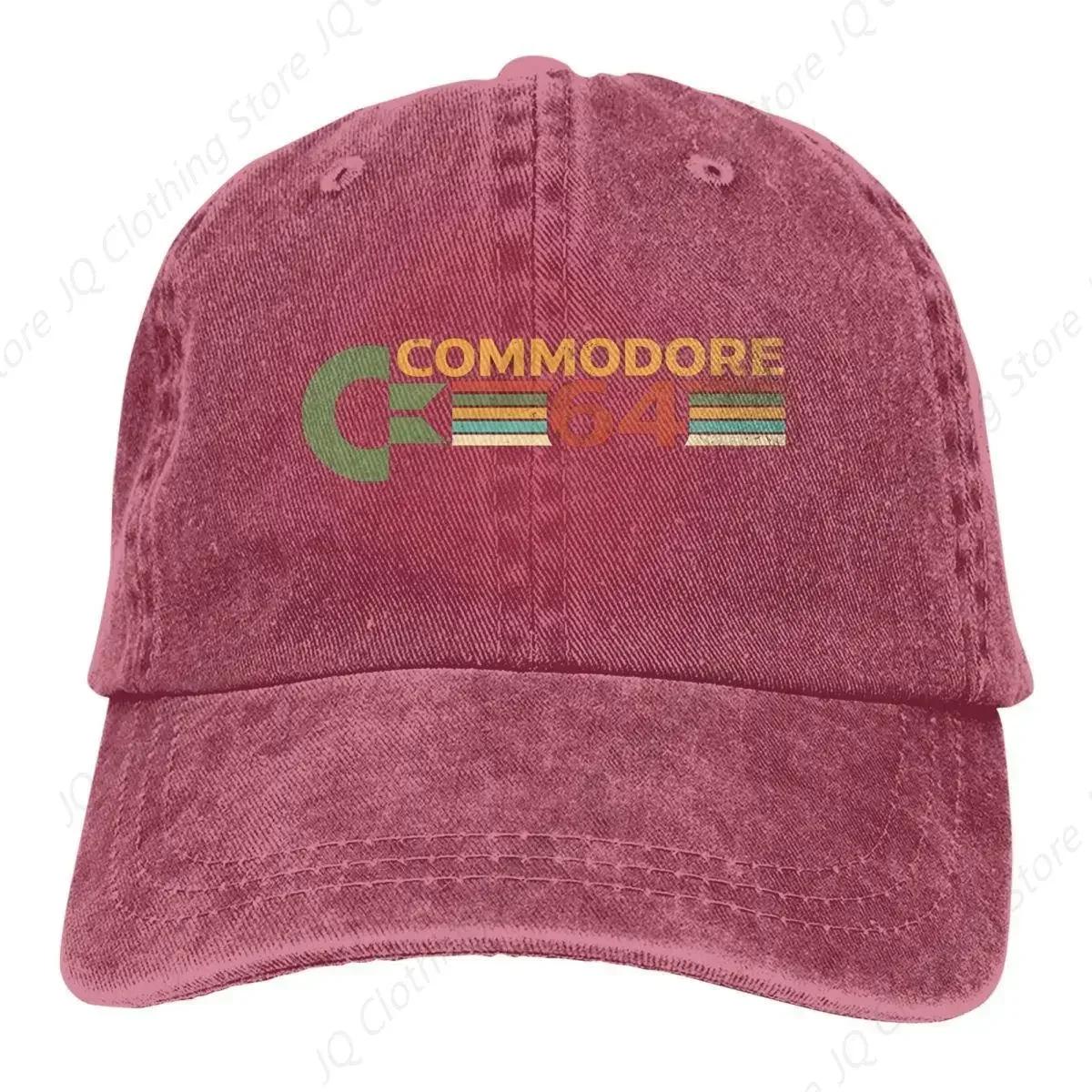 

Commodore Vintage Unisex and Womens Baseball Caps Adjustable Casual Cotton Sun Hats Unisex Dad Hats Adjustable