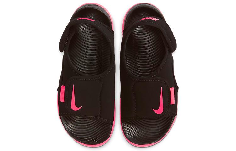 Nike Sunray Adjust 5 Sandal Black Pink Kids' DB9562-002