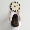 Modern Wall Clocks Wood Minimalist Elegant Aesthetic Clocks Unusual Stylish Watch Home Living Room Wall Decoration Ornaments