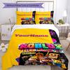Roblox 1 Customize Your Name Bedding Set Breathable Duvet Cover with Pillowcases Home Decoration Birthday Gift