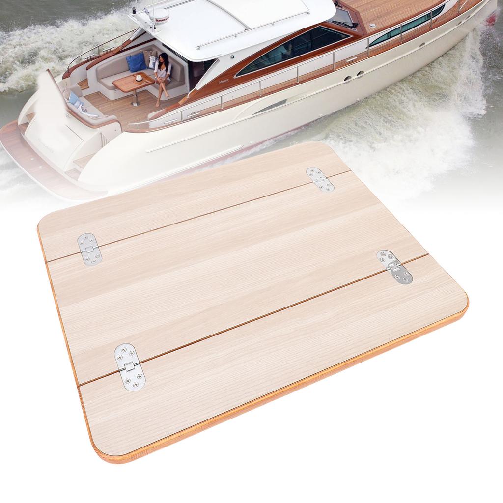 RV Table Top Coated Finish Foldable Stylish   Wood Boat Marine Table Top for Yacht Ship