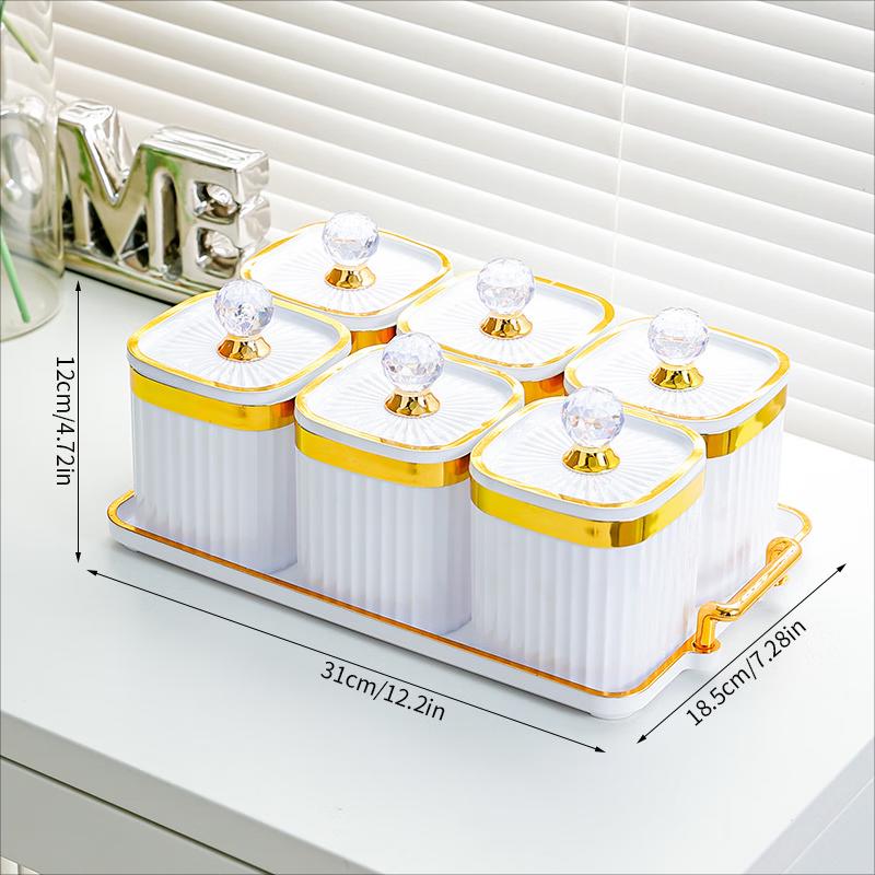 Multi-Grain Divided Sealed Food Storage Jar