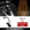 Collier de levier de vitesse en fibre de carbone pour BMW F30 F10 F15 F07 F20 F21 F22 F32 F34 F35 5GT