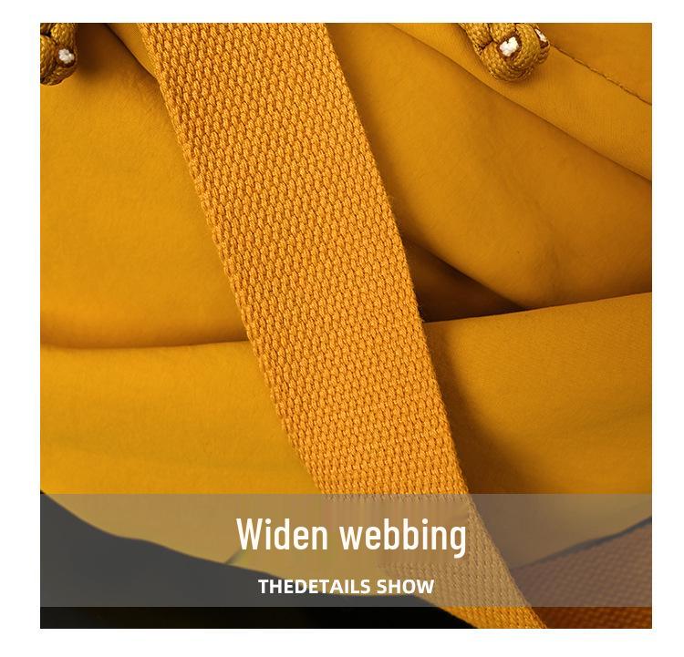 Women's Crossbody Dumpling Bag: Versatile Solid Color Casual Sports Shoulder Bag