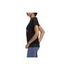 adidas Training Sports Crew Neck T-Shirt Women Tops Black EB4498