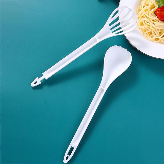 Food Clip Egg Whisk Blender Bread Clip Manual 2 in 1 Handheld Egg Beater Multifunctional Kitchen Tool for Cooking Salads Mixing Gripping Stirring