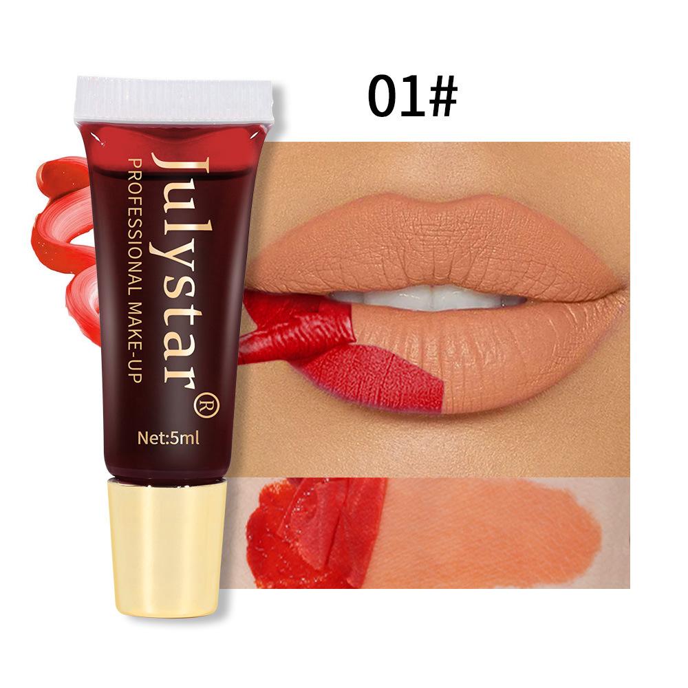 Tear Lip Glaze, Matte Matte Surface To Leave A Background Color, Dye Lip Tear Lipstick Makeup