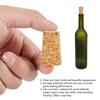 100Pcs Wine Corks Stopper Reusable Sealing Wood Lid Cap Wine Bottle Stopper for Bottle Bar Tools Kitchen Accessories