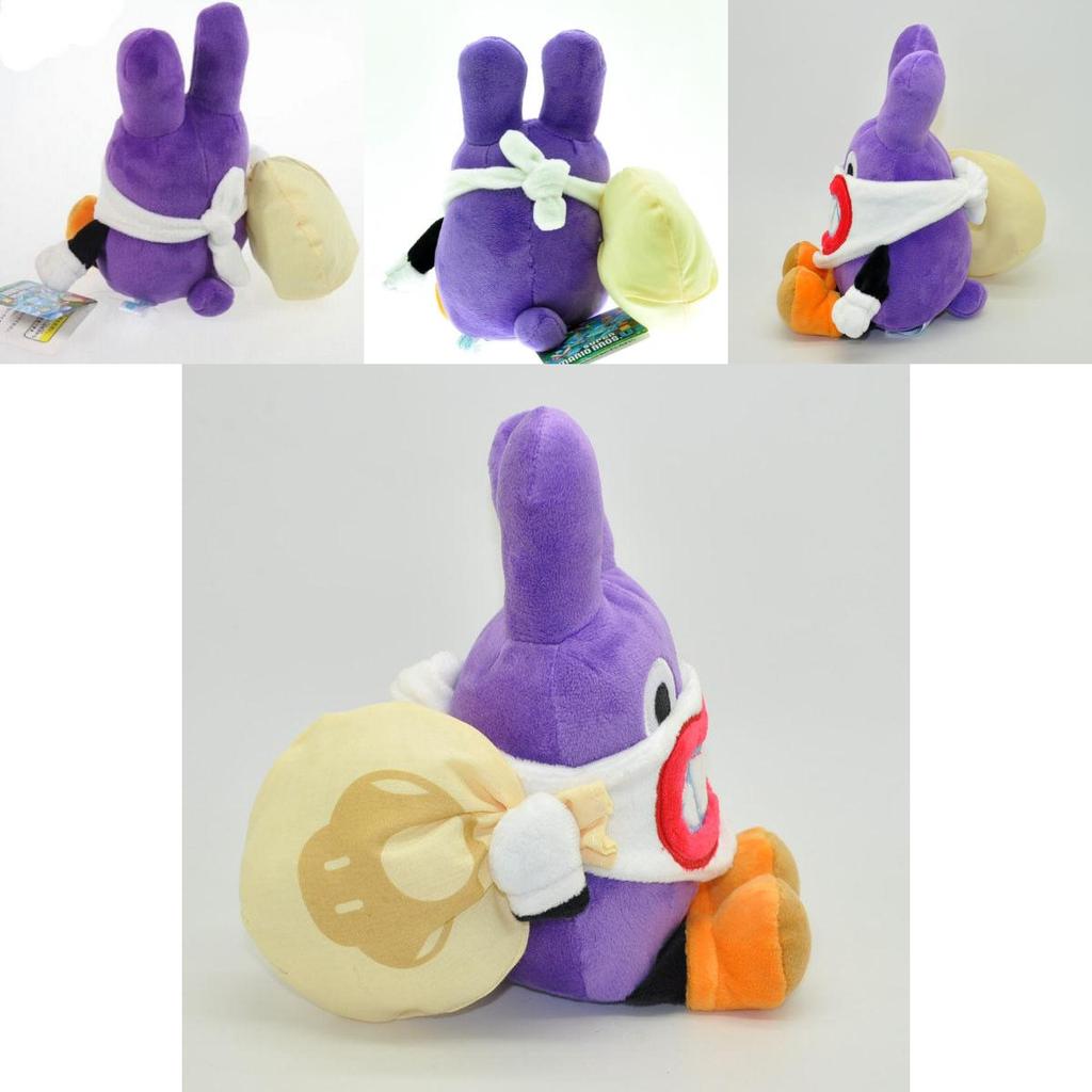 Super Mario Bros U Thief Nabbit Rabbit Plush Stuffed Doll Toy 19cm Versatile And Adorable Xmas Gift