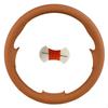 Hand-stitched Artificial Leather Car Steering Wheel Cover For Toyota Vios Corolla Mark 2 for Lexus GS43 Steering Wheel Braid
