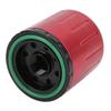 High Flow Oil Filter M20x1.5 Thread with Magnet Washable Reusable Replacement for Honda Red