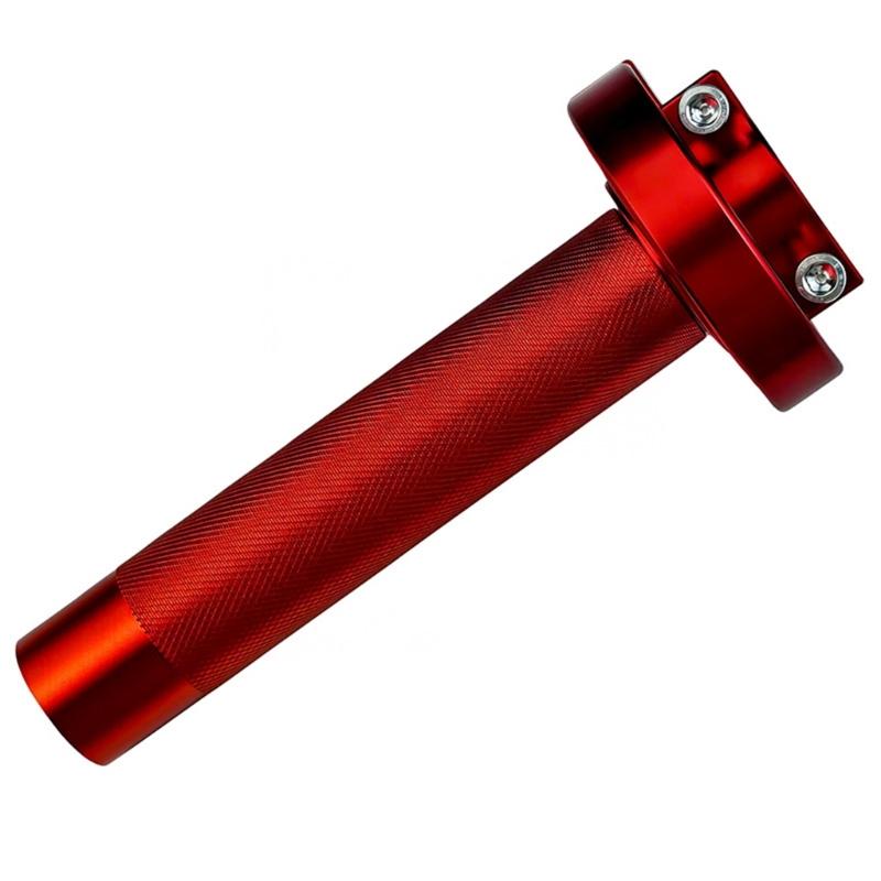 Sportlicher Gasgriff Anti-Rutsch Ergonomischer Griff für Motorräder Starke Designs Personalisiert den Stil für Fahrbegeisterte