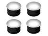 Chrome End Cap for Pipe Fi25mm 4 Pcs.