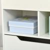 Children's Shelf with Drawer, Bookshelf with Compartments, 60 x 29.9 x 90 cm, White