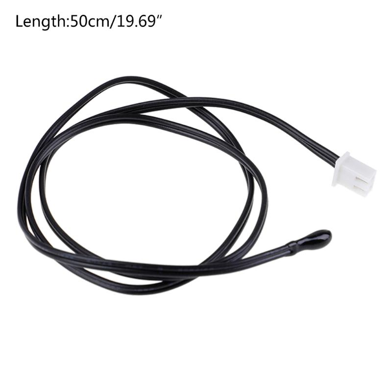 NTC 10K Thermistor Temperature Sensor Air Conditioning Temperature Sensor Water Drop for Head Temperature Control Probe