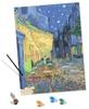 Ravensburger CreArt Van Gogh "Café Terrace at Night" 23519 3 (Coloring Book, Paint-by-Numbers, Oil Painting, Art, Painting)