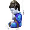 Crafts House Kunstharz, handgefertigt, kleiner Baby-Mönch-Buddha