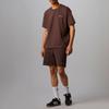 Adidas Originals Clover X Pharrell Williams Solid Color Crew Neck Sports Short Sleeve Tee Unisex Tops Brown HI2956