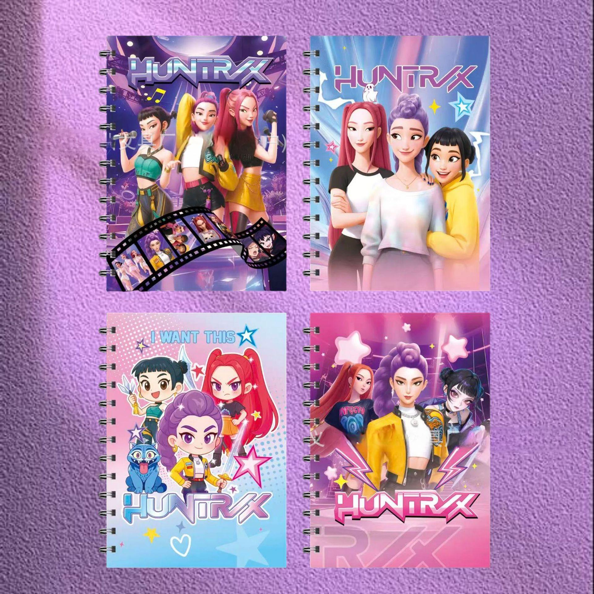 

A5 Coil Book Cartoon Creative Horizontal Line Notebook Student Notebook Batch