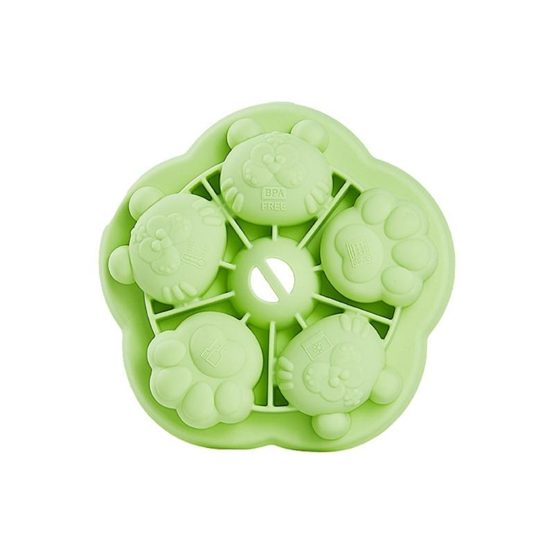 

Силиконовые формы для шоколада, выпечки, мастики в форме тигра зелёный