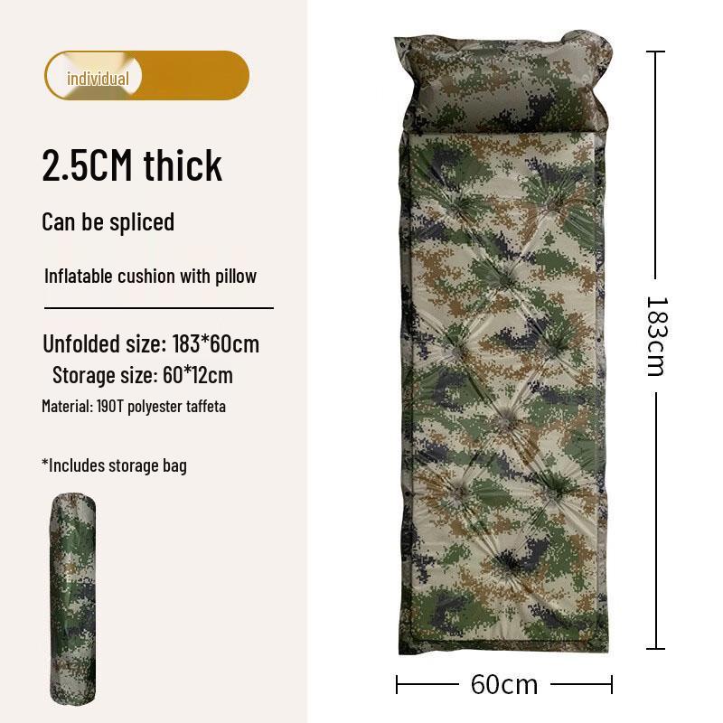 Li Shen Self-Inflating Camping Mattress with Pillow