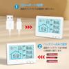 Timloon Digital Thermometer & Hygrometer, Indoor/Outdoor Wireless Thermometer & Hygrometer, 3 Sensors, Weather Forecast/Barometric Pressure Display/La