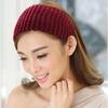 Fashion Wide Casual Hair Accessories Head Wrap Wool Knitted Headband Handmade Headwear