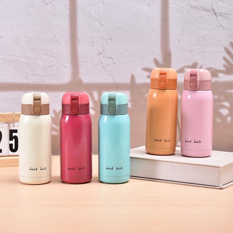 360ml Mini Thermos Cup Stainless Steel Pocket Cup Portable Vacuum Flask Insulated Sport Water BottleTravel Thermal Coffee Mug