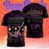 Rock Band Deep Purple Tour 3D Print T-shirt Men Women Fashion Oversized Short Sleeve Tshirt Kids Hip Hop Tops Tees Mens T-shirt